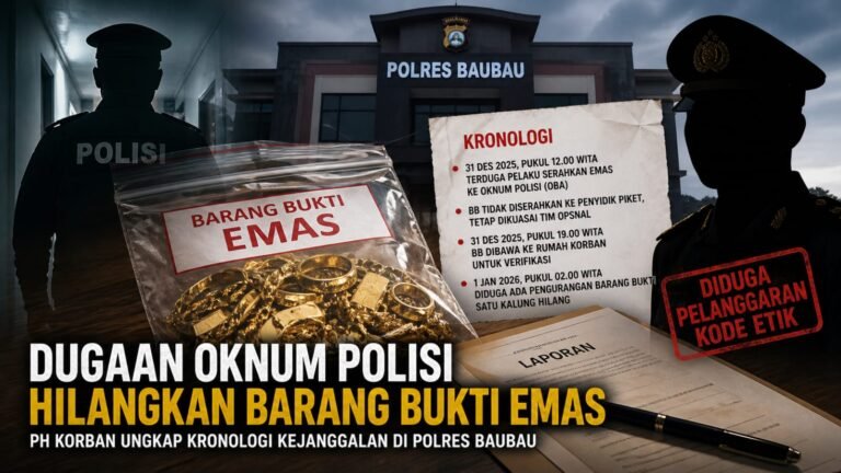 PH Korban Desak PTDH Oknum Polisi Kasus Hilangnya BB Emas