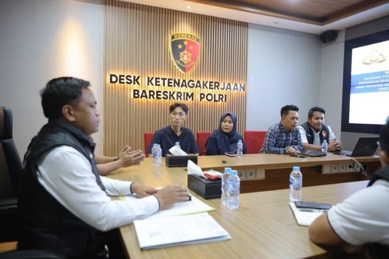 Desk Ketenagakerjaan Polri Tunjukkan Kinerja Nyata Usai May Day 2026