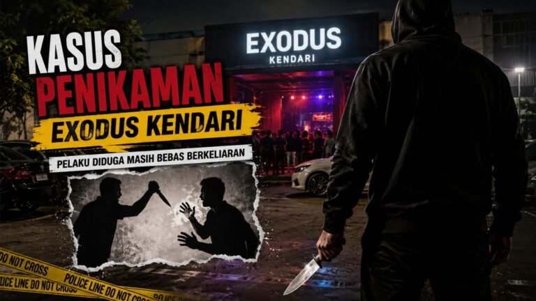 Kasus Penikaman Exodus Kendari Belum Terungkap, Pelaku Diduga Masih Bebas