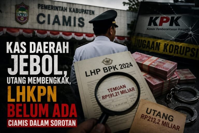 Temuan BPK Ciamis, Kekayaan Bupati dan Sekda Jadi Sorotan