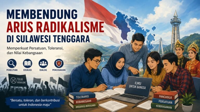 Akademisi UHO Luncurkan Buku Bahas Radikalisme di Sultra, Dorong Strategi Pencegahan Berbasis Akademik