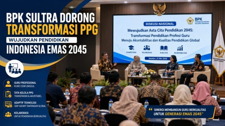 BPK Sultra Dorong Transformasi PPG Wujudkan Pendidikan Indonesia Emas 2045