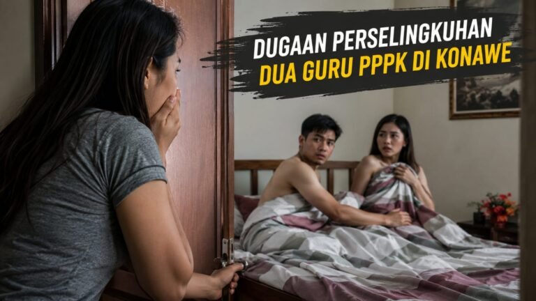 Dua Guru PPPK Konawe Digerebek Diduga Berzina di Rumah Mertua