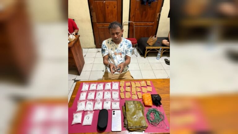 Sabu 860 Gram Disamarkan dalam Buras, Pengedar Kaltara Ditangkap