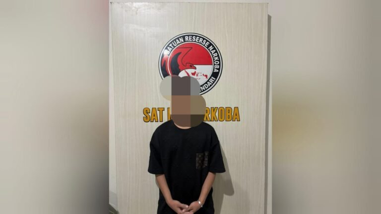 Polresta Kendari Gagalkan Peredaran Sabu dan Tembakau Sintetis