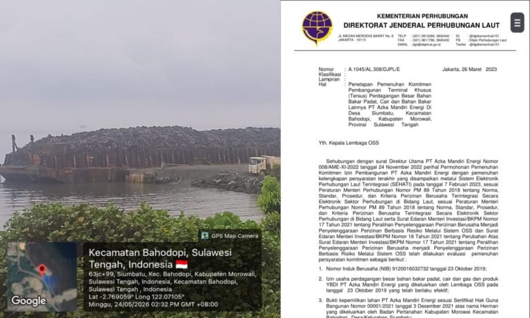 IPMA Soroti Dugaan Jety Ilegal Pemuatan Ban Bekas Morowali