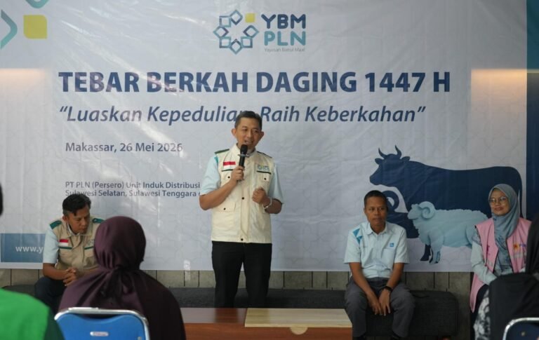 YBM PLN UID Sulselrabar Salurkan 800 Paket Kurban Iduladha