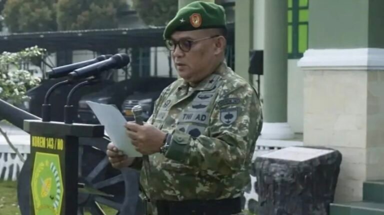 Danrem 143 Halu Oleo Pimpin Upacara Harkitnas di Kendari