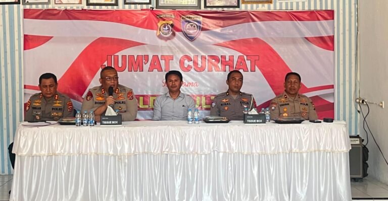 Jumat Curhat Polda Sultra, Warga Mokoau Keluhkan Knalpot Brong