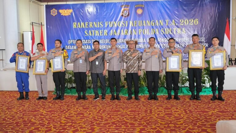 Kapolda Sultra Tekankan Transparansi Keuangan dalam Rakernis 2026
