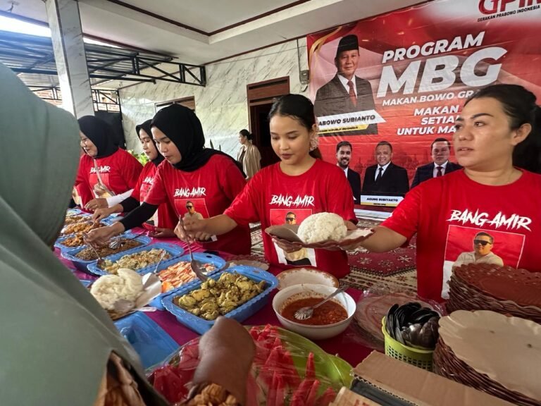 GPIM Luncurkan Makan Bowo Gratis di Konawe, Didanai H. Amir