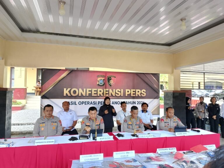 Polda Sultra Ungkap 251 Kasus Miras dan 27 Kasus Narkoba