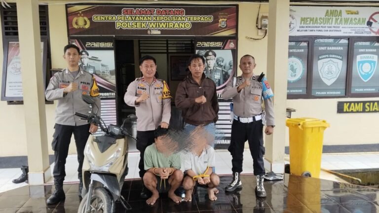 Dua Pelaku Curanmor di Konawe Utara Ditangkap Polisi