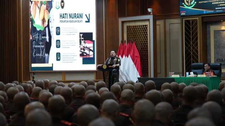 Jaksa Agung Tekankan Integritas dan Hati Nurani Calon Jaksa