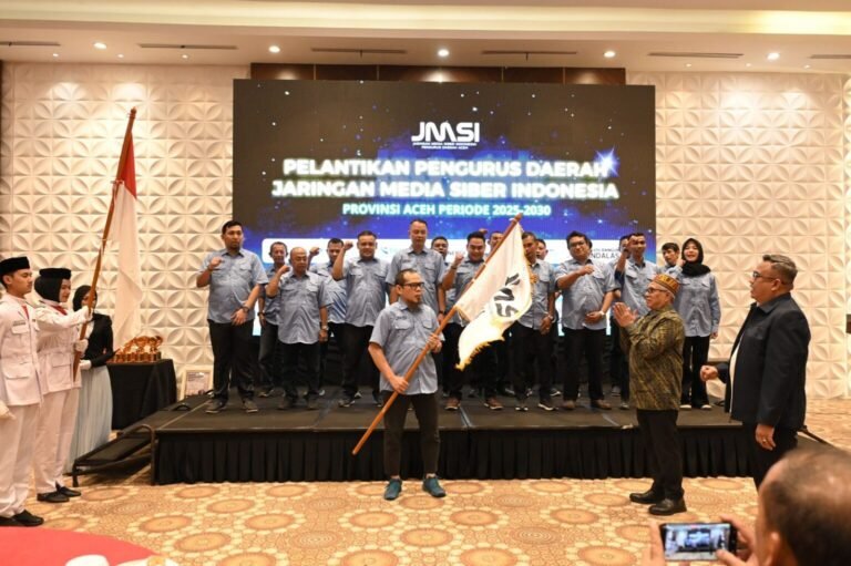 JMSI Aceh Resmi Dilantik, Fokus Verifikasi Dewan Pers