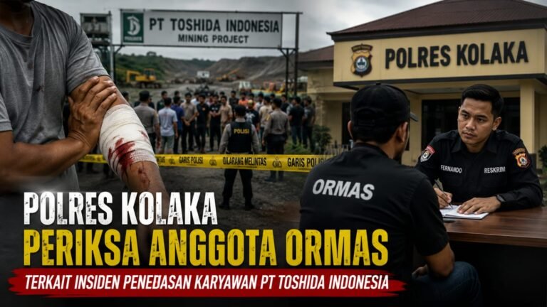Polres Kolaka Periksa Anggota Ormas Terkait Pembacokan Karyawan Tambang
