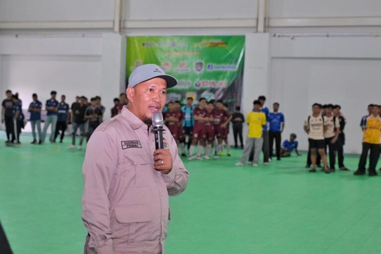 Wawali Kendari Buka Turnamen Futsal Pegadaian 2026