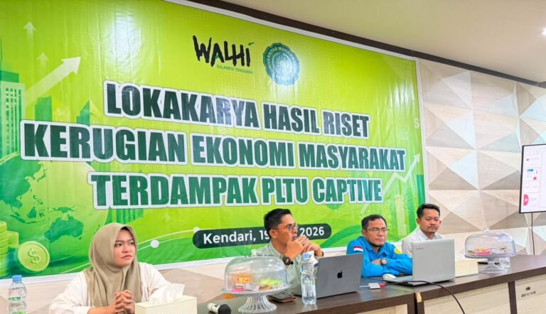 WALHI Sultra Ungkap Kerugian Rp35 Miliar Akibat Pencemaran Morosi