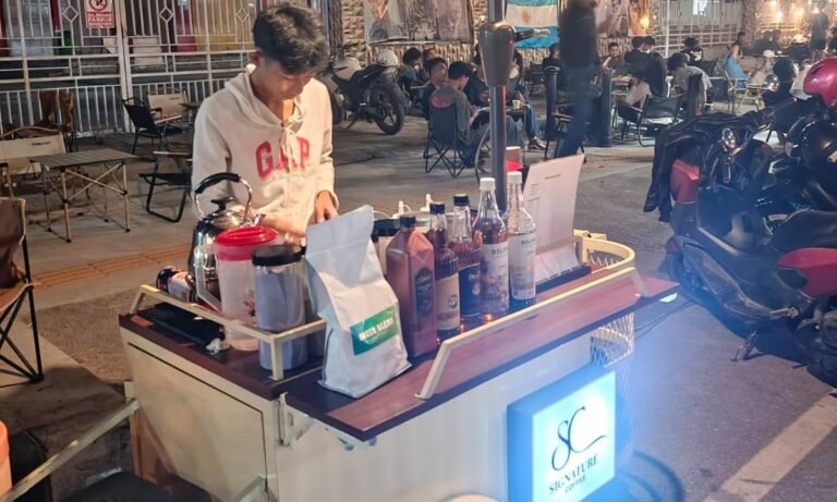 Signature Coffee Kendari, Usaha Polisi yang Ramai Dikunjungi Anak Muda