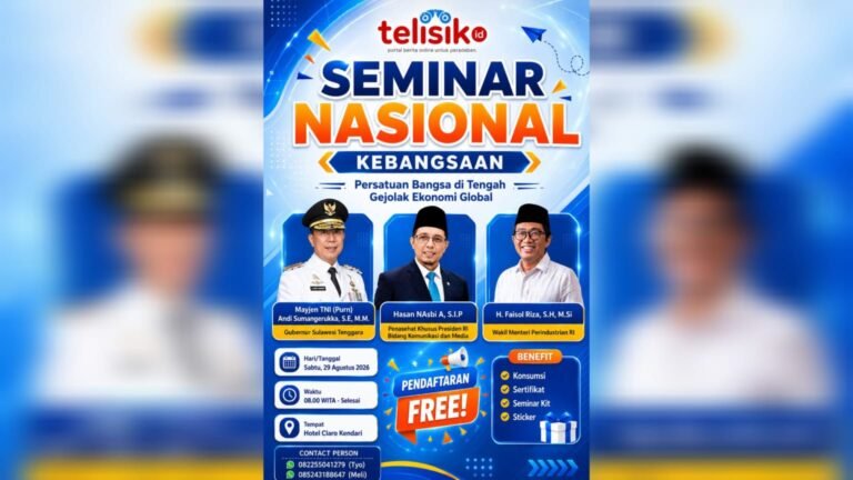 Seminar Nasional Kebangsaan di Kendari Hadirkan Hasan Nasbi