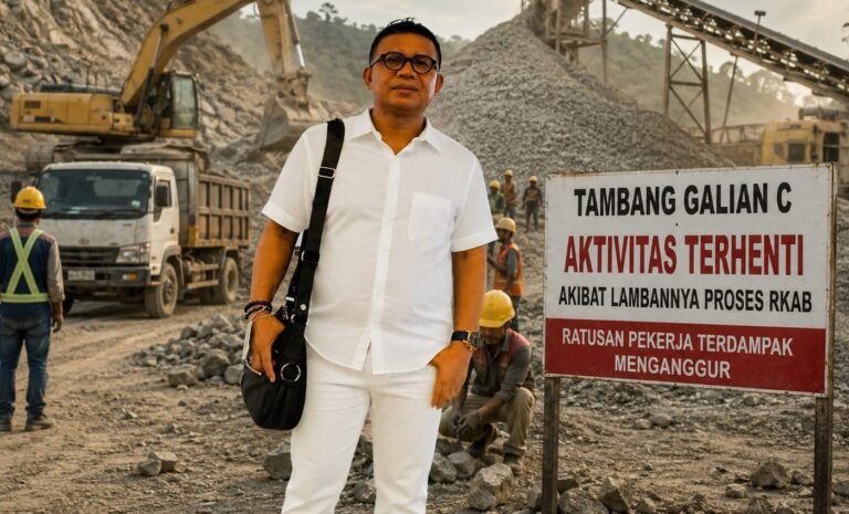 RKAB Mandek, Ratusan Pekerja Tambang Galian C Menganggur