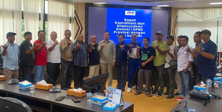 JMSI Sumbar Perkuat Sinergi dengan Komisi I DPRD