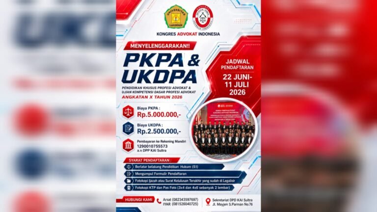KAI Sultra Buka PKPA dan UKDPA Angkatan X 2026