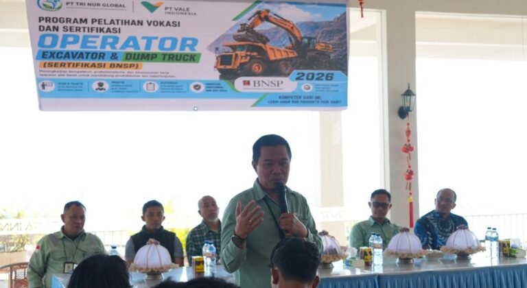 Vale Latih 35 Operator Alat Berat Bersertifikat untuk Tenaga Kerja Lokal