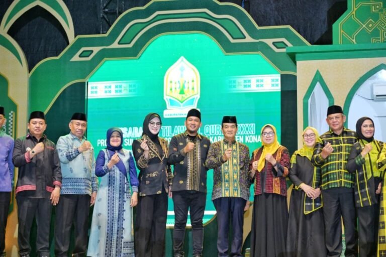 Wakil Wali Kota Kendari Hadiri Pembukaan MTQ XXXI Sultra di Konawe