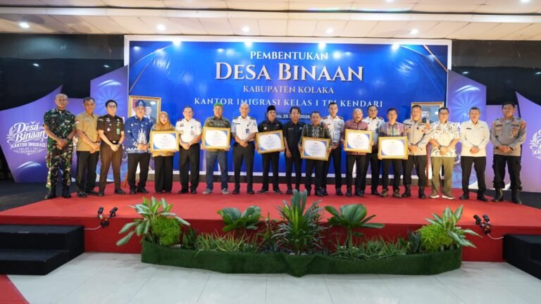 Imigrasi Kendari Bentuk Enam Desa Binaan Cegah TPPO di Kolaka