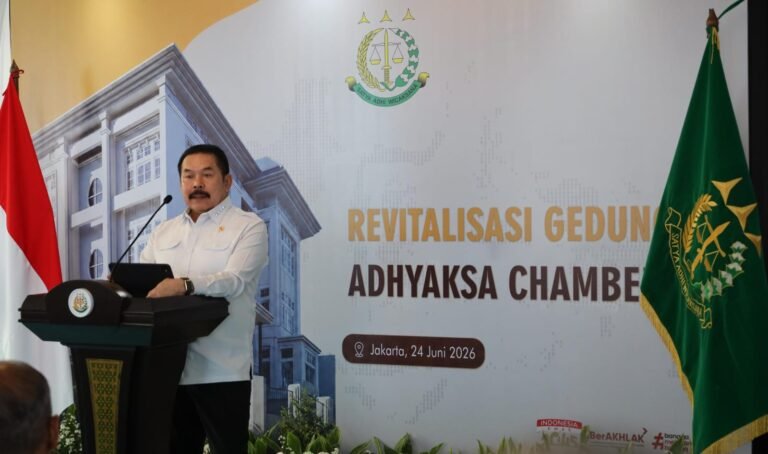 Jaksa Agung Resmikan Revitalisasi Adhyaksa Chambers untuk Mediasi Sengketa