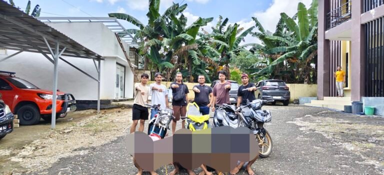 Polres Buton Ungkap Komplotan Pelajar Pelaku Curanmor di Empat Lokasi
