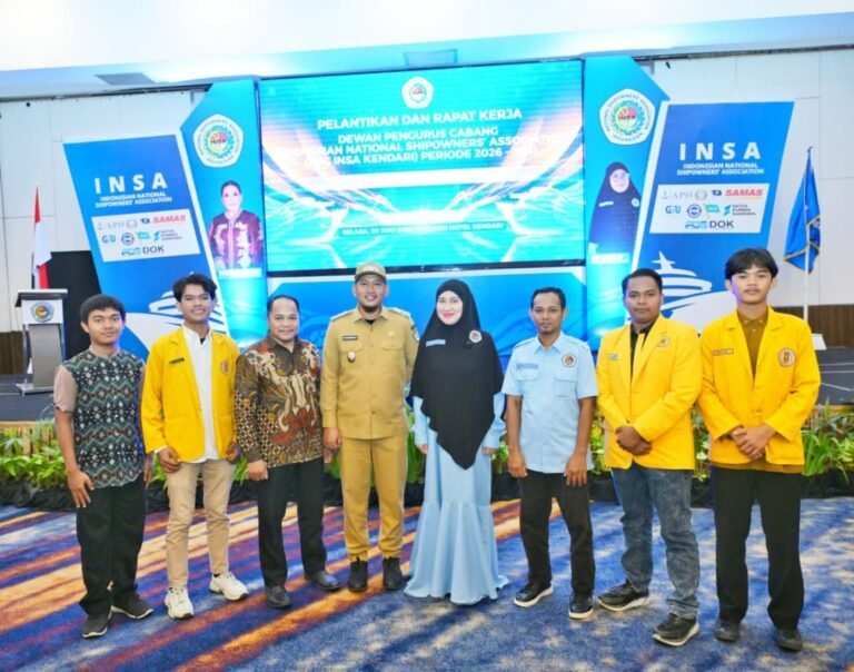 Wawali Kendari Hadiri Pelantikan DPC INSA Periode 2026-2031
