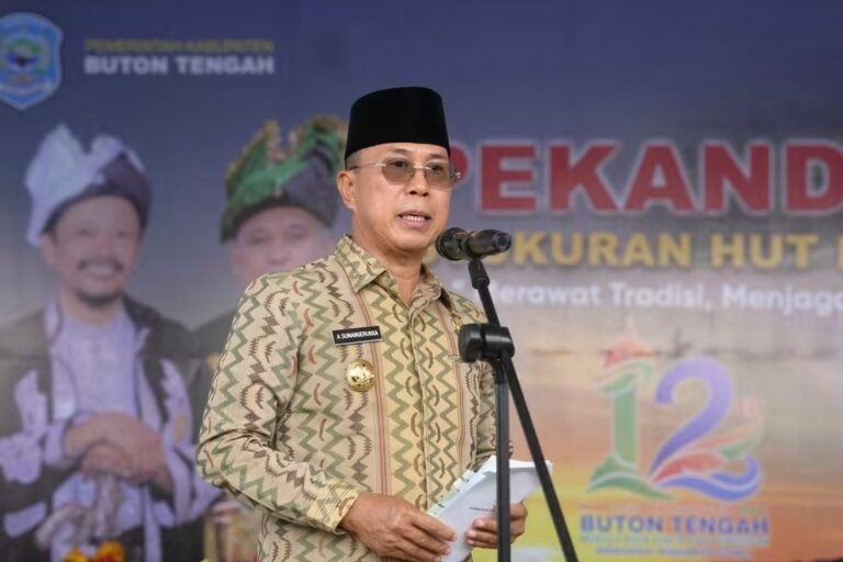 Gubernur Sultra Ajak Lestarikan Budaya di HUT Ke-12 Buton Tengah