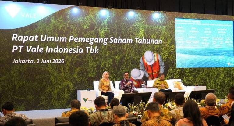 RUPS PT Vale Setujui Dividen US$45,6 Juta dan Perkuat Manajemen
