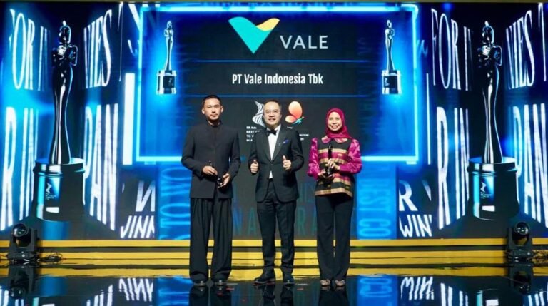 PT Vale Raih Dua Penghargaan HR Asia Best Companies 2026