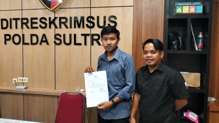 KSBSI Sultra Laporkan Yayasan Politeknik Bombana ke Polda Sultra