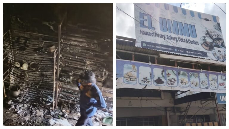 Kebakaran Toko Roti El Ummu Kendari Diduga Dipicu Kebocoran Gas