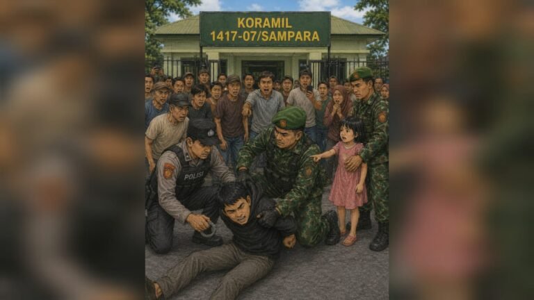 Babinsa Kodim Kendari Selamatkan Balita dari Penyanderaan di Konawe