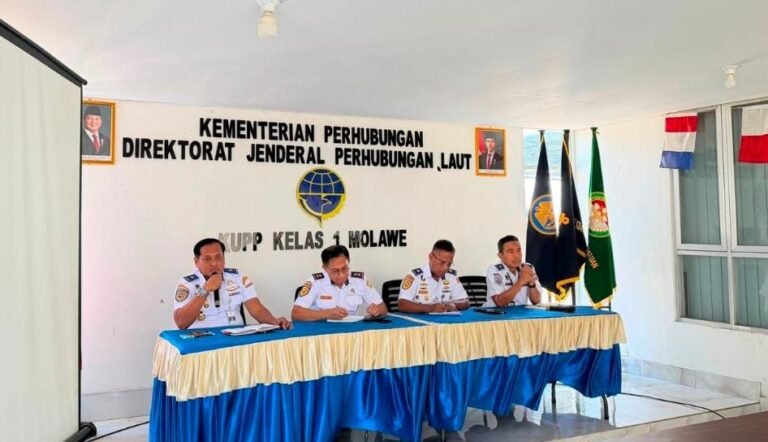 UPP Kelas I Molawe Perkuat Kinerja dan Tingkatkan Pelayanan Pelabuhan