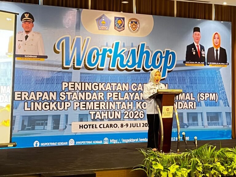 Pemkot Kendari Genjot Capaian Standar Pelayanan Minimal 2026
