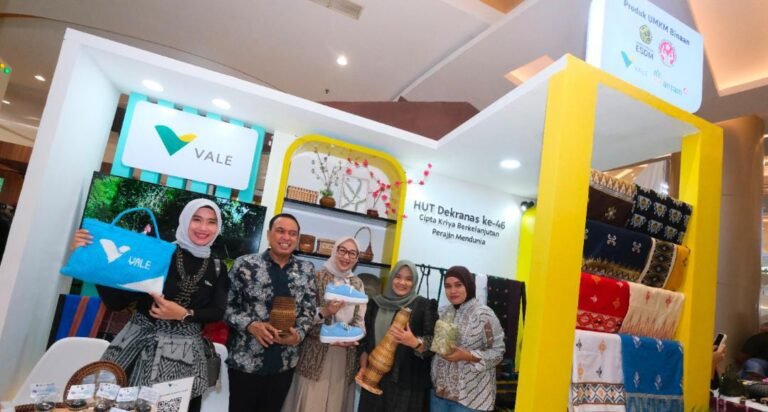 PT Vale Bawa UMKM Luwu Timur Tampil di Ajang Nasional