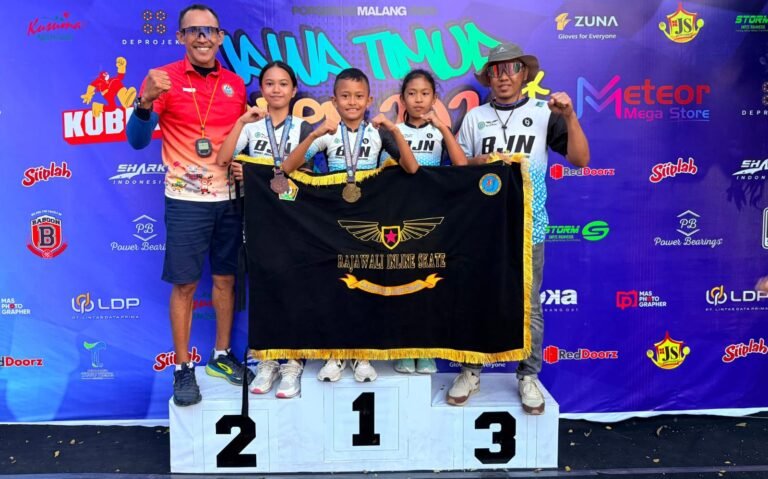 Atlet Rajawali Inline Skate Kendari Raih Medali di Jatim Open