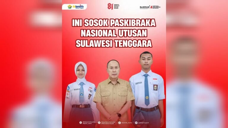 Dua Pelajar Sultra Lolos Paskibraka Nasional 2026 di Istana Negara