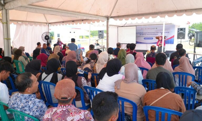 OJK Sultra Edukasi Pelindungan Konsumen bagi Nelayan dan UMKM Konawe