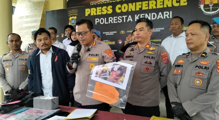 Polresta Kendari Buru Dua Pelaku Pengeroyokan Celurit, Korban Alami 23 Jahitan
