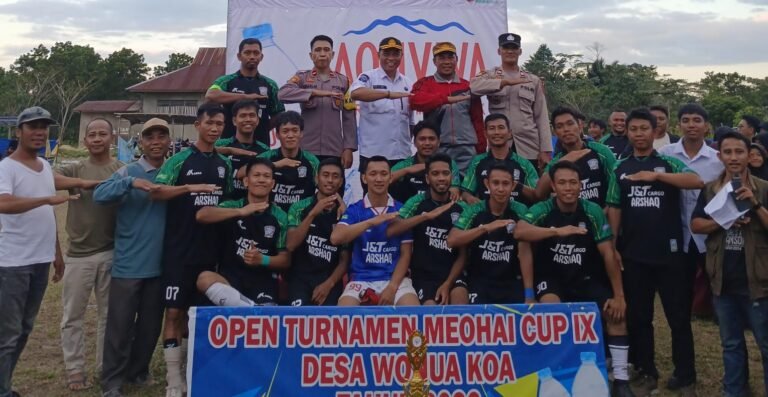 Meohai Saramase Group Juara Turnamen Bola Mini Meohai Cup 9